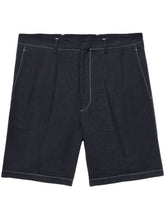 logo-patch bermuda shorts